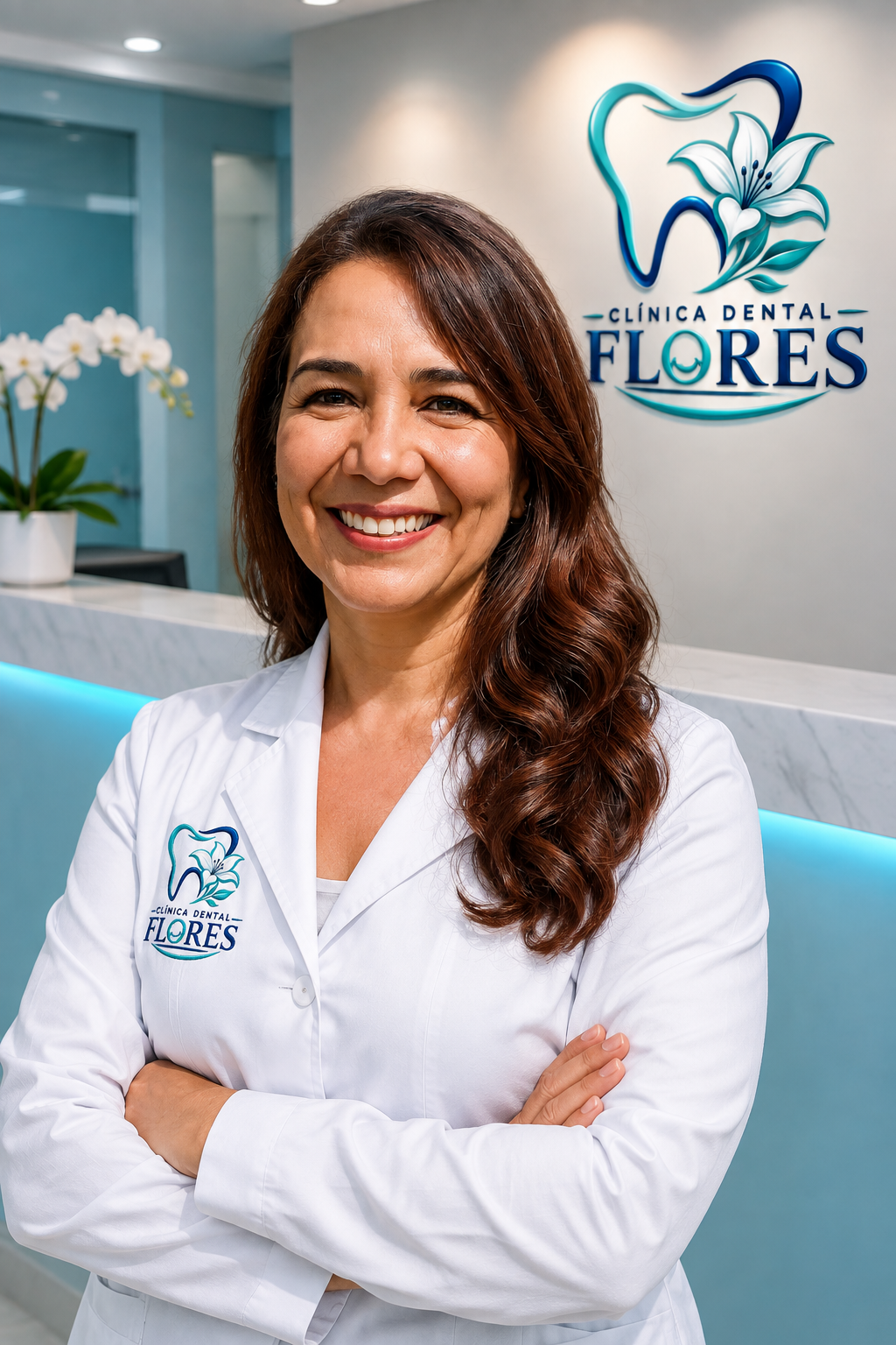Dra. Dunia Flores, Directora Clínica Dental Flores